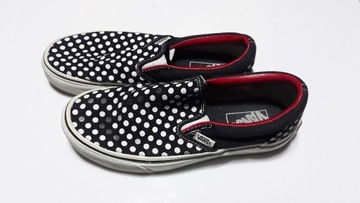 wsuwane tenisówki trampki damskie VANS 38 bdb