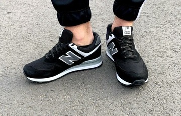 New Balance wygodne buty męskie czarne, 41-46