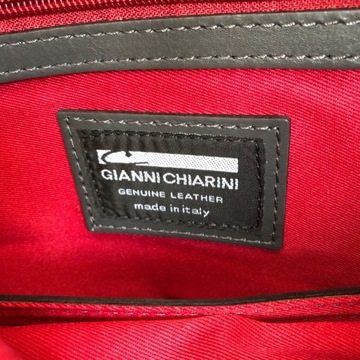 Nowa torebka worek Gianni Chiarini, skóra nat.