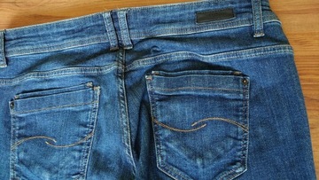 Q/S designed by damskie jeansy 42/30 slim fit blue