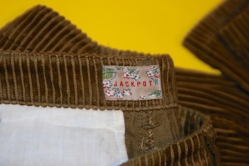 JACKPOT spodnie sztruksowe sztruksy vintage