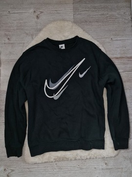 Bluza Nike Swoosh Crewneck Czarna Rozmiar M 