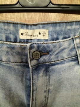 Spodnie jeansy szwedy Denim Life 2XL