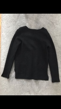 Sweter Zara ze skórzaną kieszonką S nowy