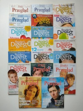 Przegląd Readers Digest czasopisma 1998-2010 20szt