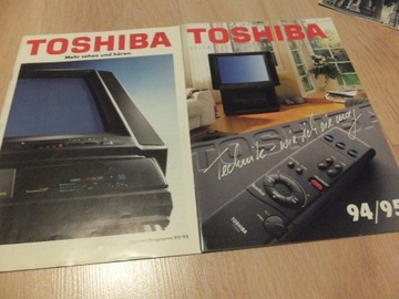 Toshiba- TV + видео каталог 92 / 93-94 / 95R - уникальный!