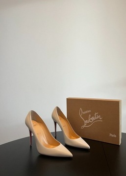 CHRISTIAN LOUBOUTIN 100mm hohe Lederpumps "Kate"