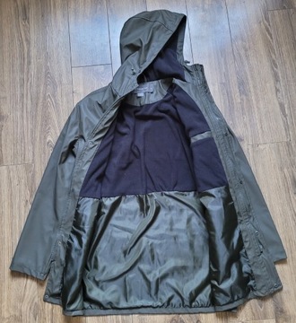 parka French Connection M przeciwdeszczowa khaki