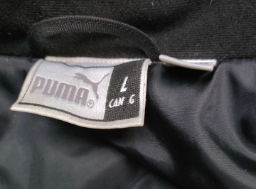 Puma męska kurtka czarna XL XXL łagodna zima 