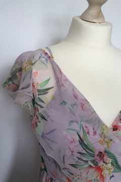 Asymetryczna sukienka w kwiaty, Lipsy London, M