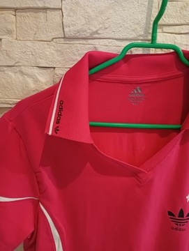 Adidas polo M różowe
