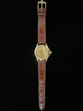Złoty zegarek Omega