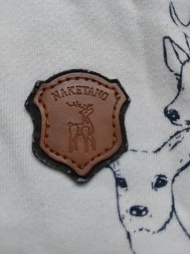 Naketano damska bluza sarenki 34 XS kaptur logo 