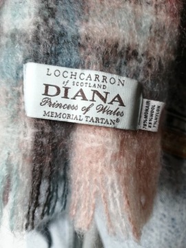 Szal Lochcarron Scotland  kolekcja Księżnej Diany