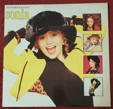 SONIA Everybody Knows LP 1990r. ENGLAND Super NM-