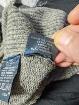 Sweterek z wełny jagnięcej Polo Ralph Lauren XL 