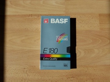 VHS BASF E180 Кассета, сплюснутая