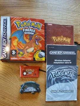 Pokemon firered GBA oryginalny 