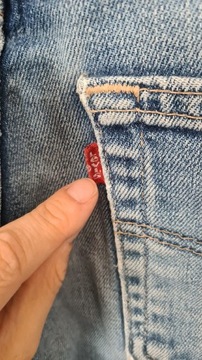 Levi's jeans krótkie spodenki szorty z dziurami rozm. S/M sexy