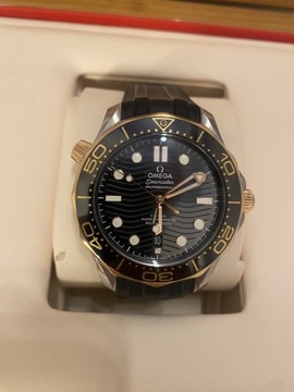 Zegarek Omega Seamaster Diver 300m sedna gold 