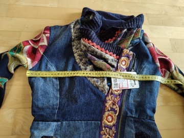 Nowa jeansowa kurtka Desigual - r.34