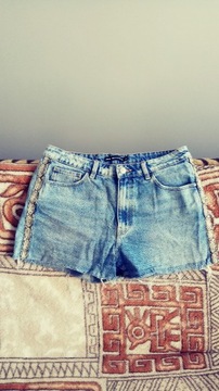 Krótkie spodenki jeans-Sinsay , 42