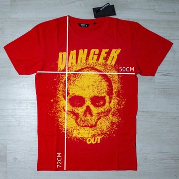 Koszulka Danger czaszka r.S Cropp t-shirt czacha