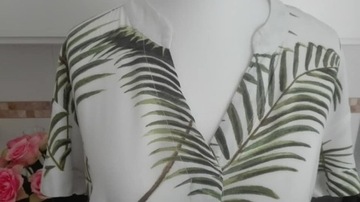 H & M Sukienka tunika 36 palmy