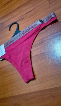 Stringi Calvin Klein S nowe majtki damskie figi