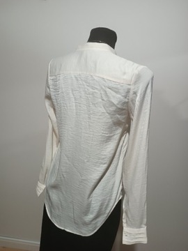 Elegancka kremowa bluzka H&M używana rozmiar 34/36