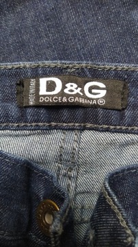 Spodnie damskie jeansy Dolce Gabbana