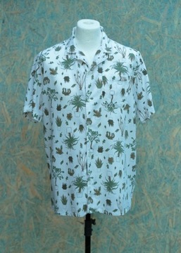 Koszula krótki rękaw Levi's M hawajka botaniczna