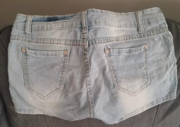 Spodenki jeansowe damskie  krótkie rozmiar S