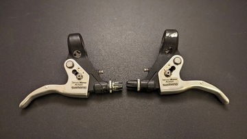 Klamki dźwignie Shimano BL-M600 V-brake retro 