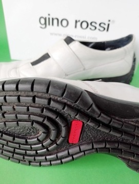 Gino Rossi sneakersy mokasyny loafersy 38 5 skóra