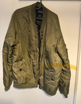 Bomberka kurtka khaki zielona Cropp XL