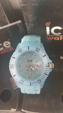 Zegarek ice watch niebieskie zielone datownik 5ATM