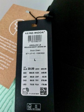 Sukienka Vero Moda,  L, Nowa