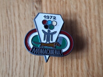 Odznaka POLSKI KOMITET OLIMPIJSKI MONACHIUM 1972