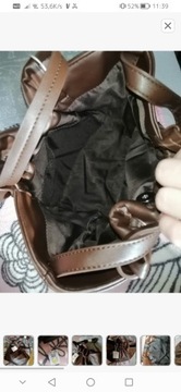 RESERVED torebka torba mała worek listonoszka NOWA