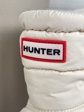 Hunter śniegowce Intrepid Short kolor biały WFS2108WWU rozmiar 38 damske