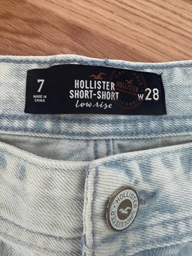 Spodenki Hollister w28 damskie jeansowe 