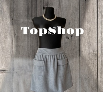 Piękna spódnica damska z kieszeniami Topshop M