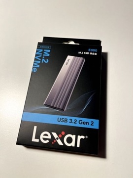 Obudowa Lexar E300 SSD M2 NVME USB C 3.2 Gen 2