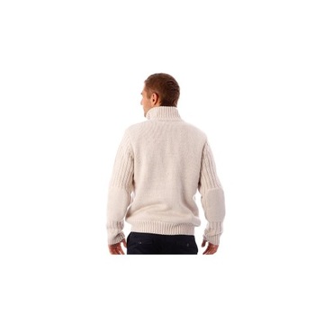 Timberland gruba XXL bluza na zamek, merino wool