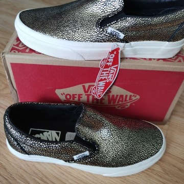 Vans slip on Gold dots 36 tenisówki trampki