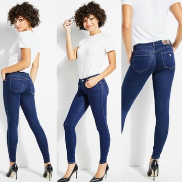 GUESS NOWE JEANSY SKINNY MID CURVE X W25 L32