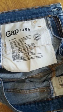 GAP__Proste szerokie jeansy VINTAGE__28 / pas 78cm