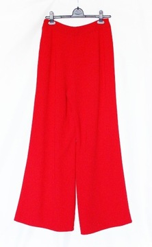 Eleganckie Spodnie Tall*RED Karmin*Wys. Stan*M/L