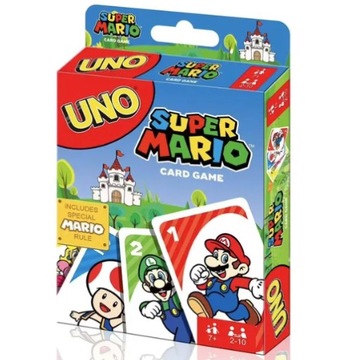 Karty UNO Edycja Super Mario Gra Karciana